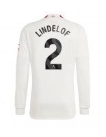 Manchester United Victor Lindelof #2 Alternativní Dres 2023-24 Dlouhý Rukáv